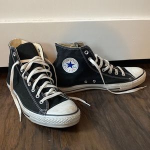 black converse